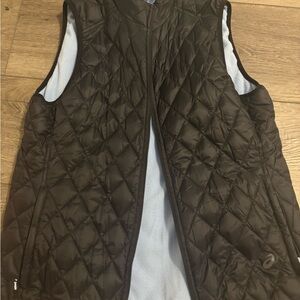 Asics Black Quilted Vest